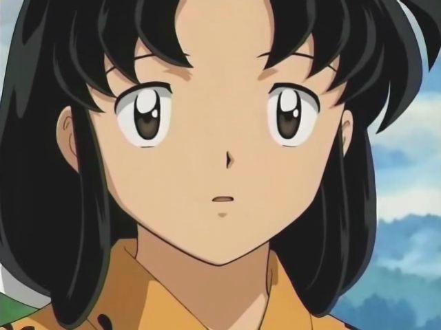 A fiatal Kaede ... mg kt szemmel